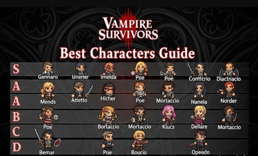Vampire Survivors Tier List