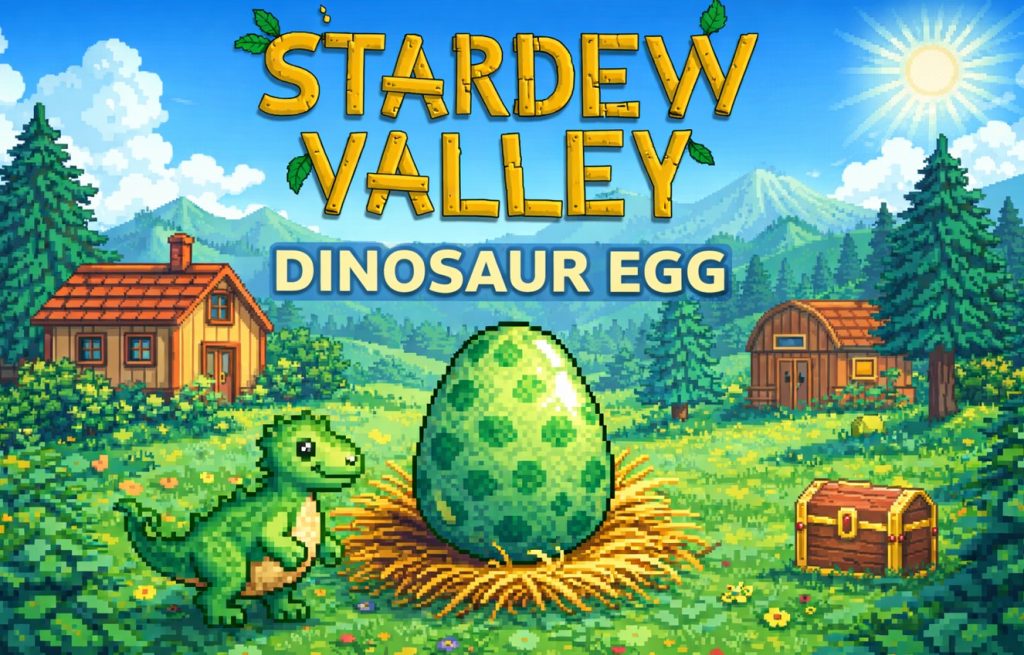 Stardew Valley Dinosaur Egg: Hunt & Hatch Guide