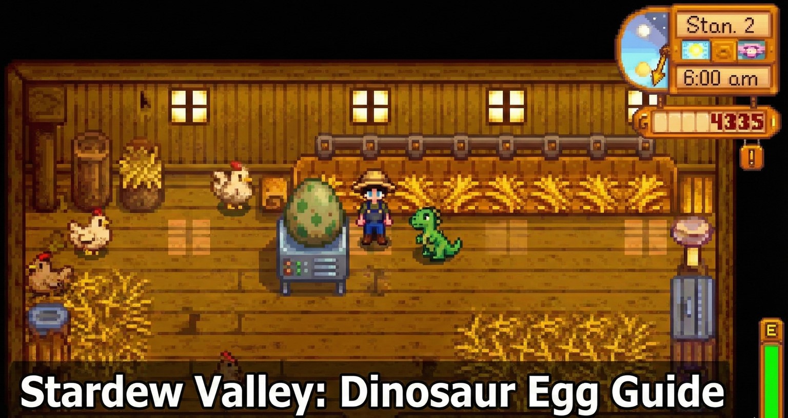 Stardew Valley Dinosaur Egg