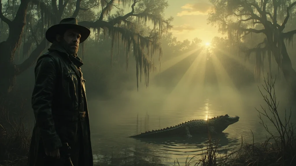Legendary Alligator in RDR2: Location, fight, and loot